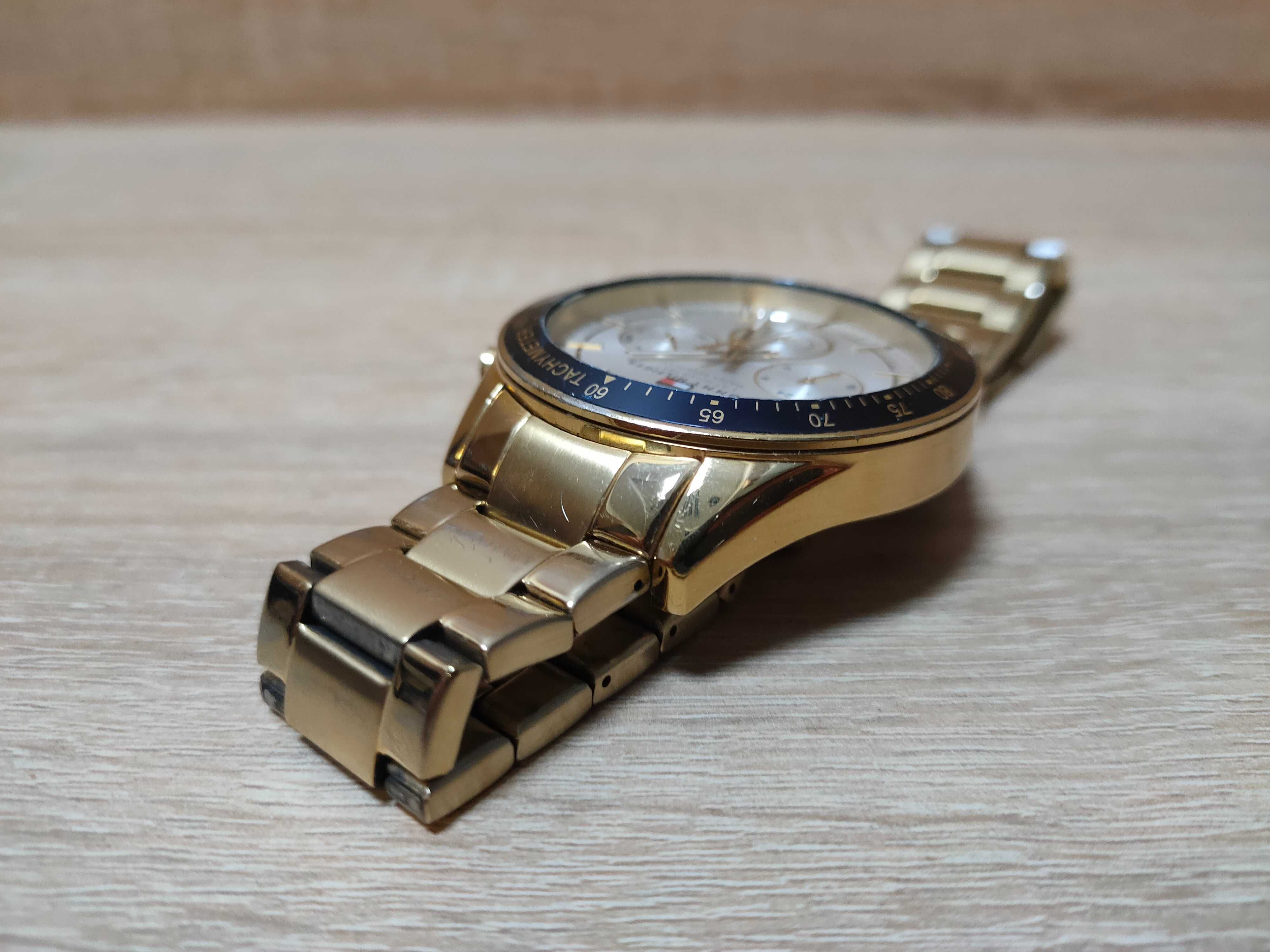 Tommy Hilfiger zegarek męski złoty