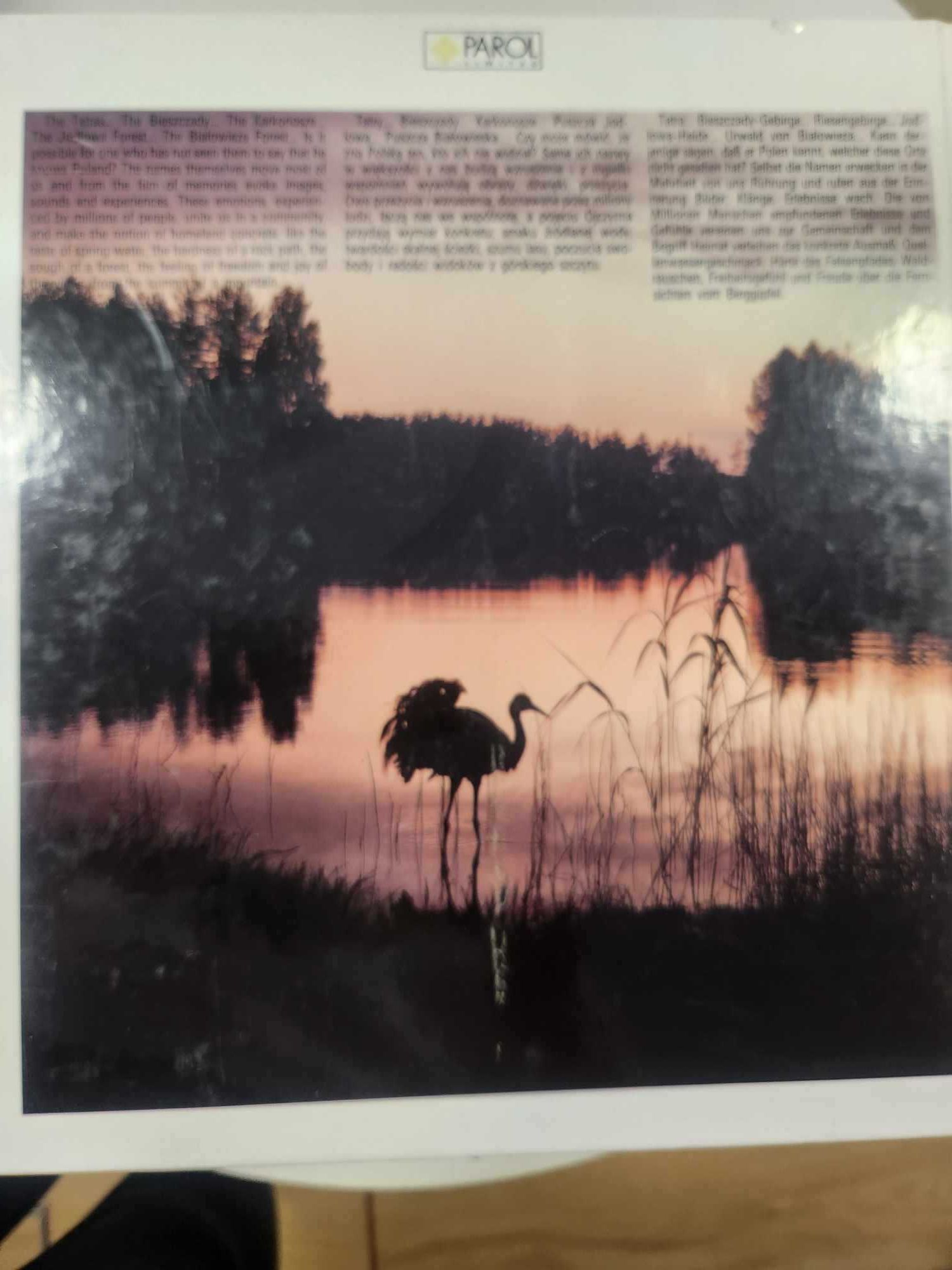 Polskie parki narodowe - języki polski, angielski, niemiecki 1994