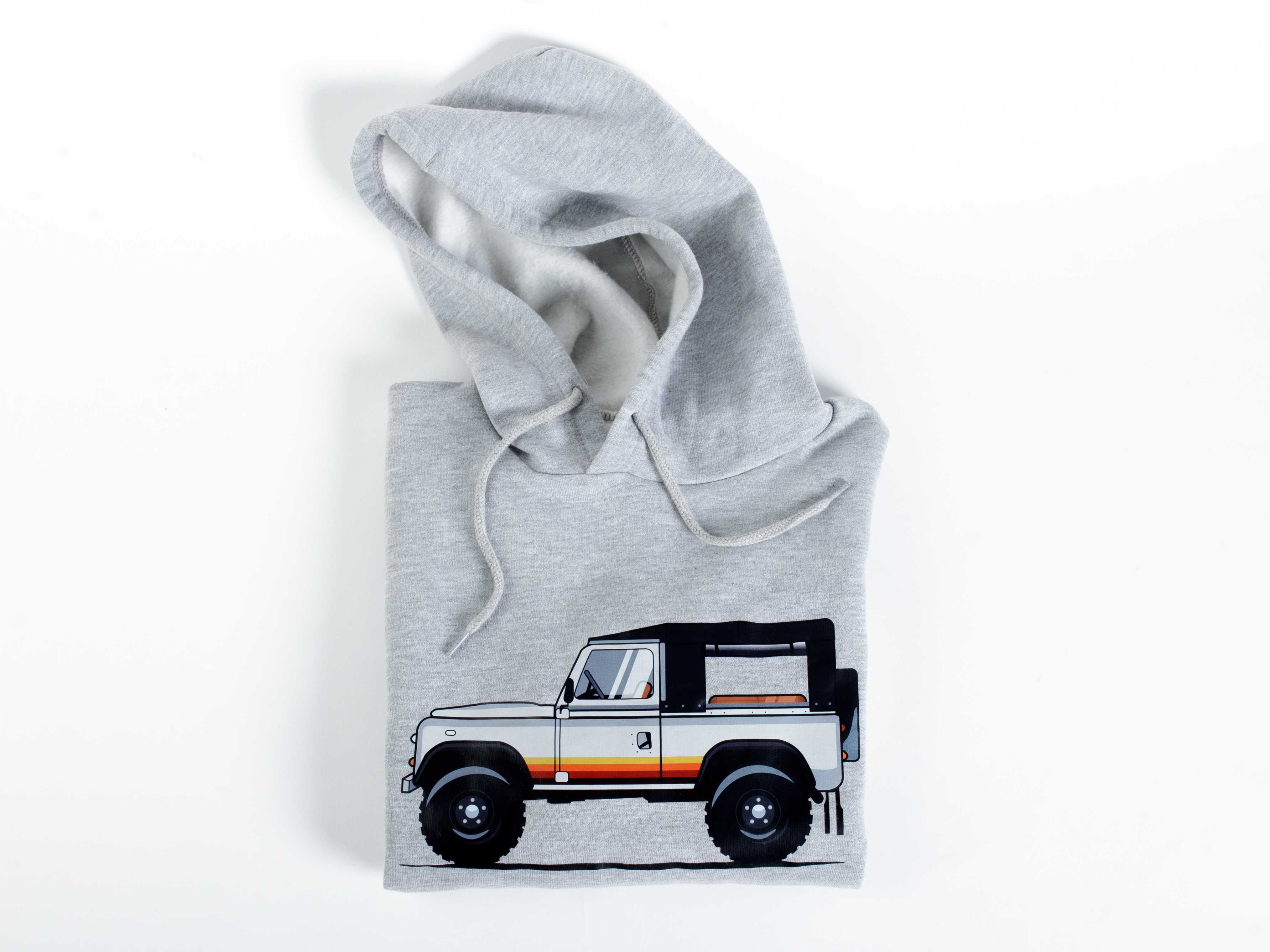 Land Rover Defender 4x4 Hoodie by CoolExplorers