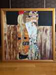 Gustav Klimt, olej na płótnie, kopia