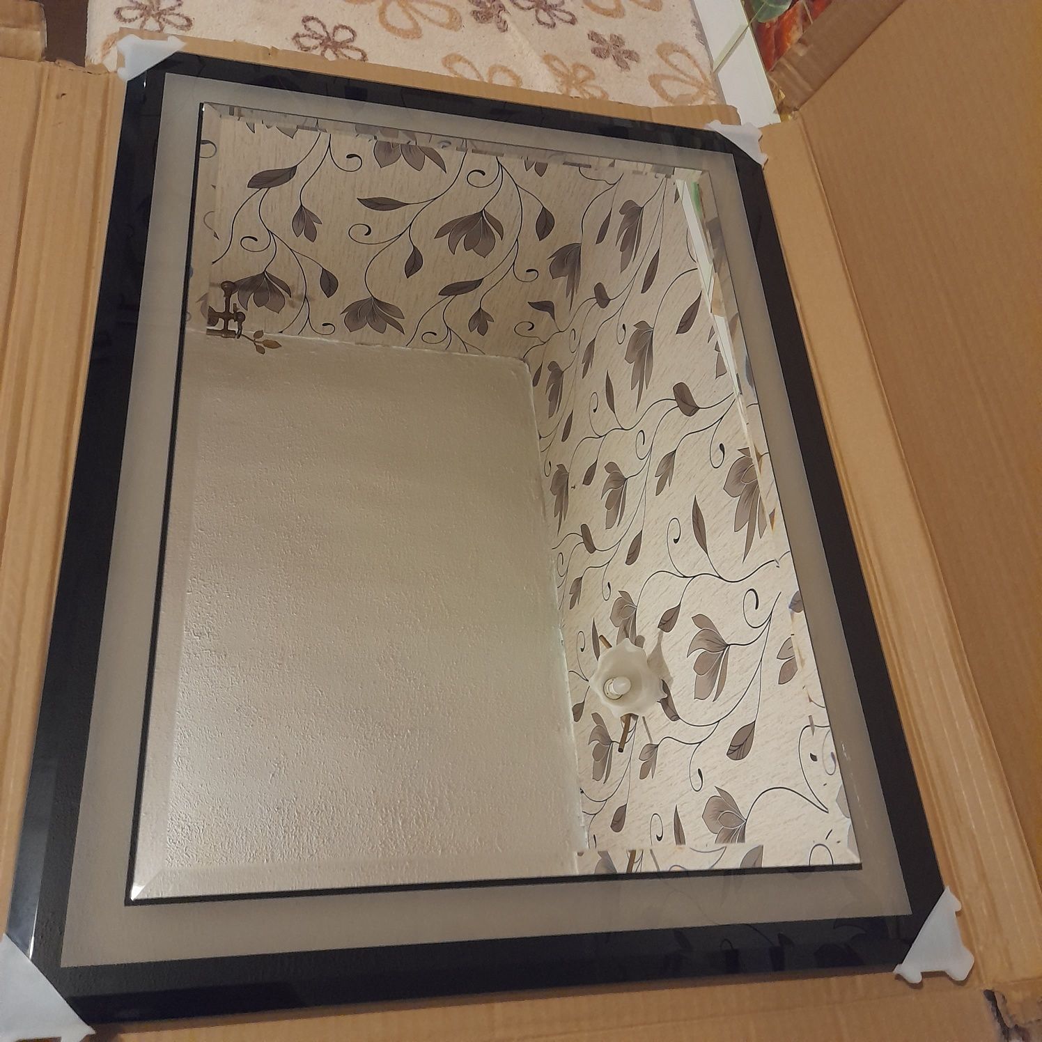 Lustro łazienkowe z podświetleniem .Nowe.50x65