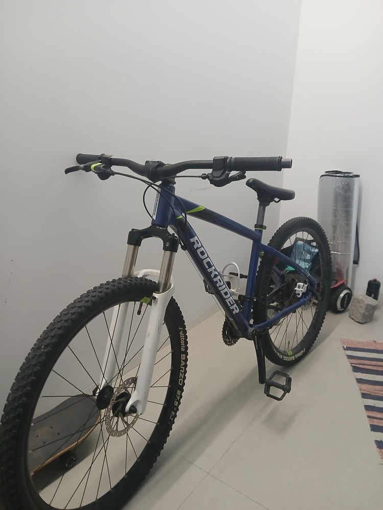 Bicileta rockrider revisao feita pneus novos e um extra novo