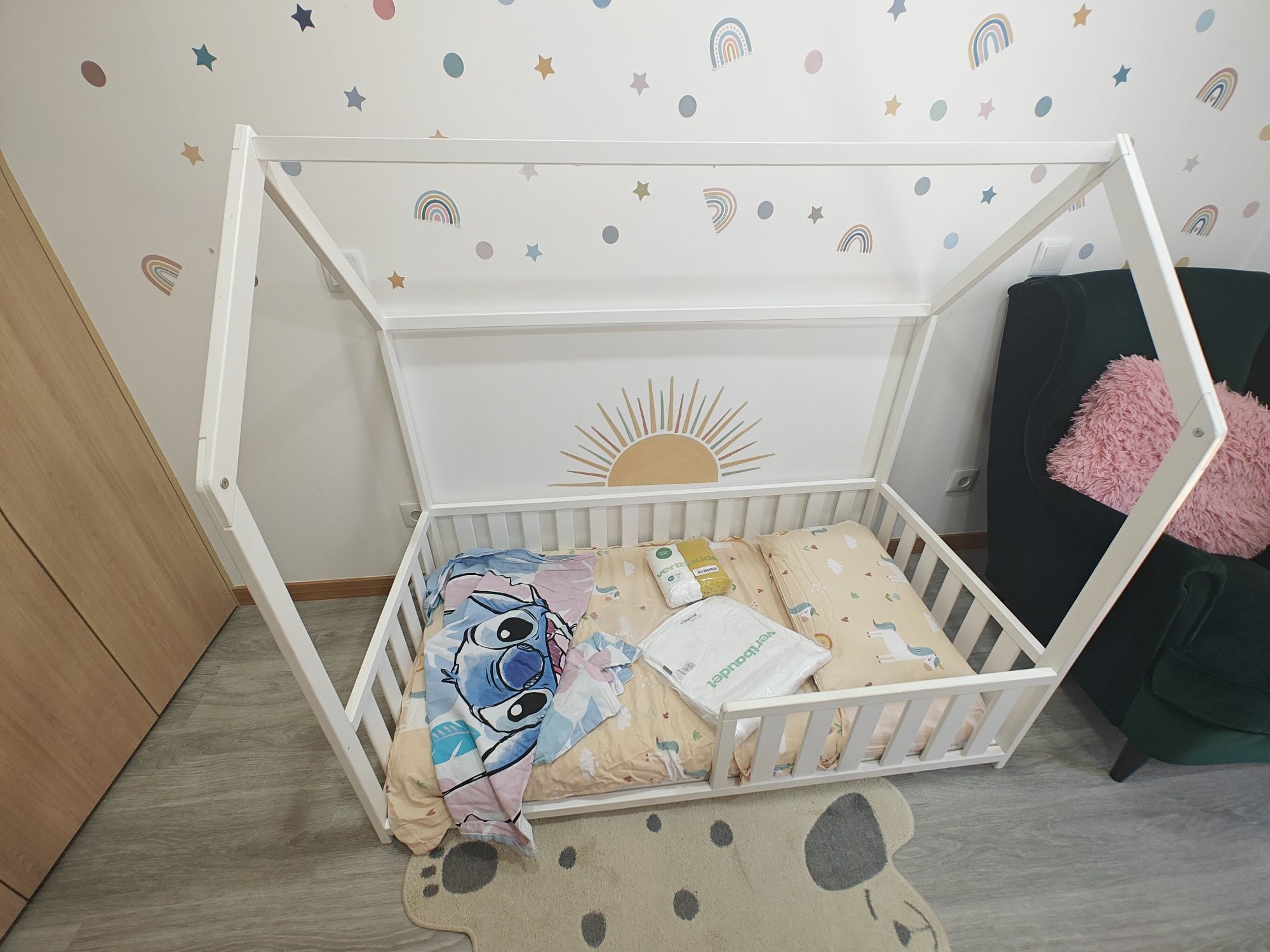 Cama Montessori com colchão