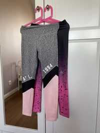 Legginsy sportowe H&M 2 pary 134/140 cm