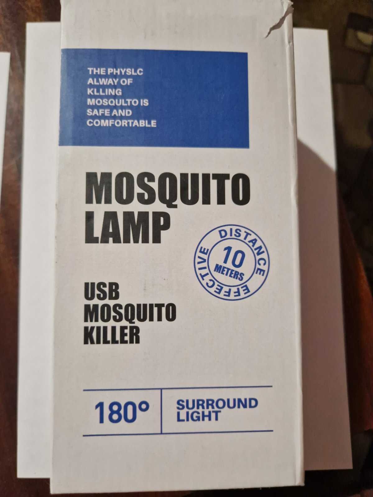 Лампа-пастка знищувач комарів Mosquito Lamp