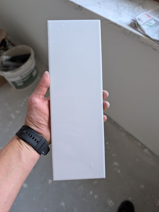 Płytka ścienna hiszpańska Bianco Brillo 10x30 . 6 m2
