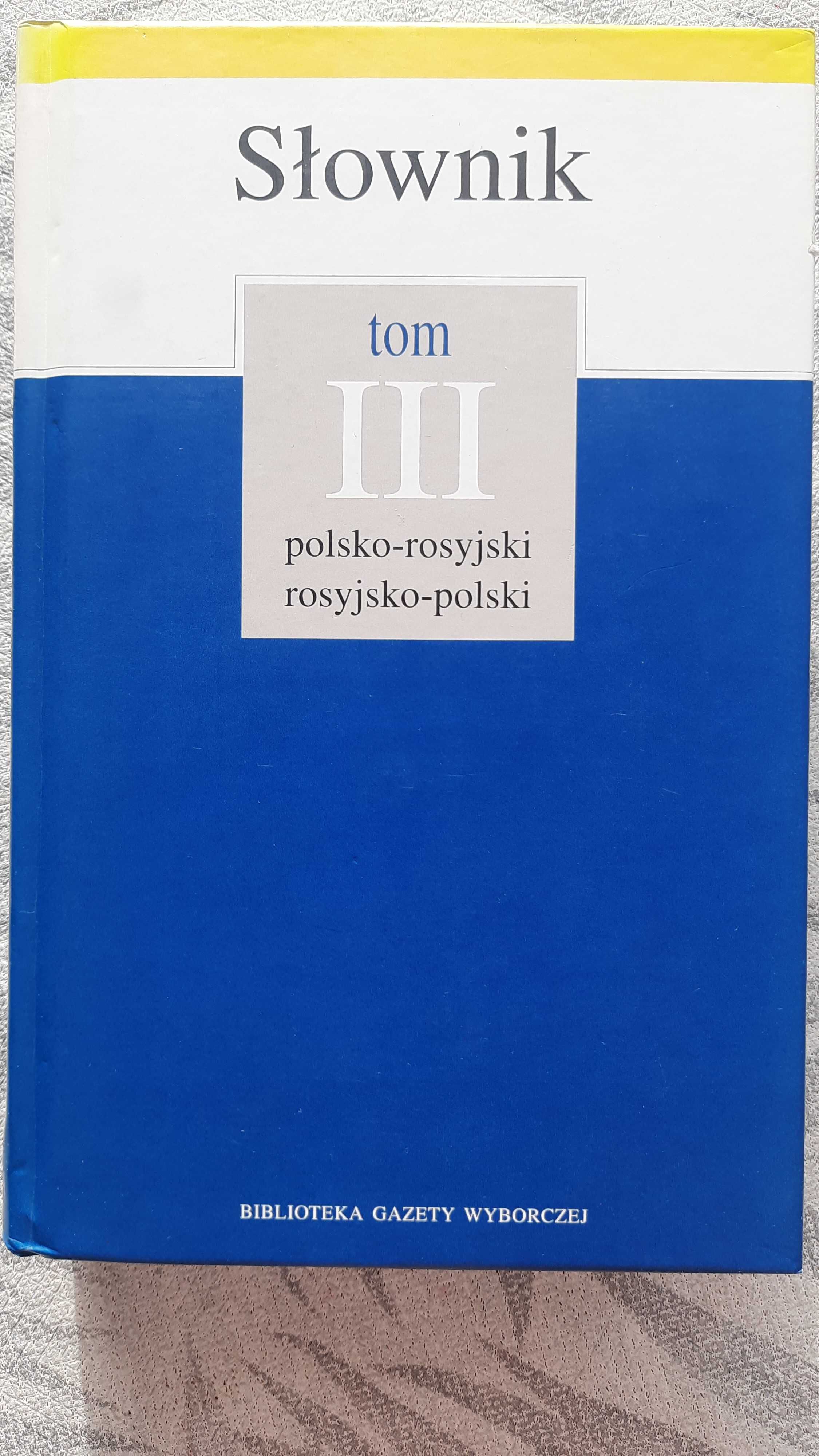 Słownik polsko-rosyjski, rosyjsko-polski z gramatyką