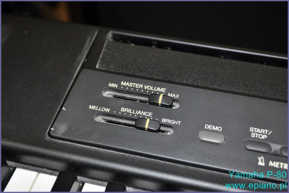 Pianino cyfrowe Yamaha P-80 epiano.pl stage