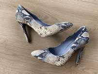 Buty szpilki Gino Rossi skóra naturalna rozmiar 38