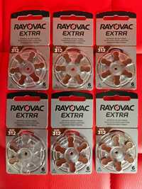 Rayovac Extra size 312 baterie 1.45V do aparatu słuchowego