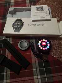Smart watch z silikonowym paskiem