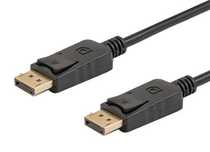 Kabel DP-DP DisplayPort - DisplayPort CZARNY 1,8m-2m