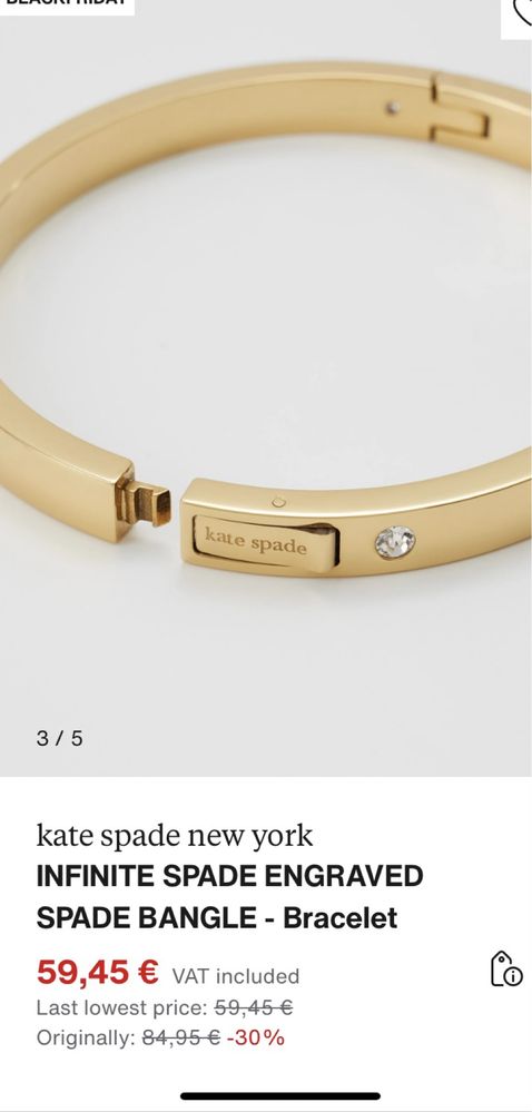 Kate Spade браслет оригінал