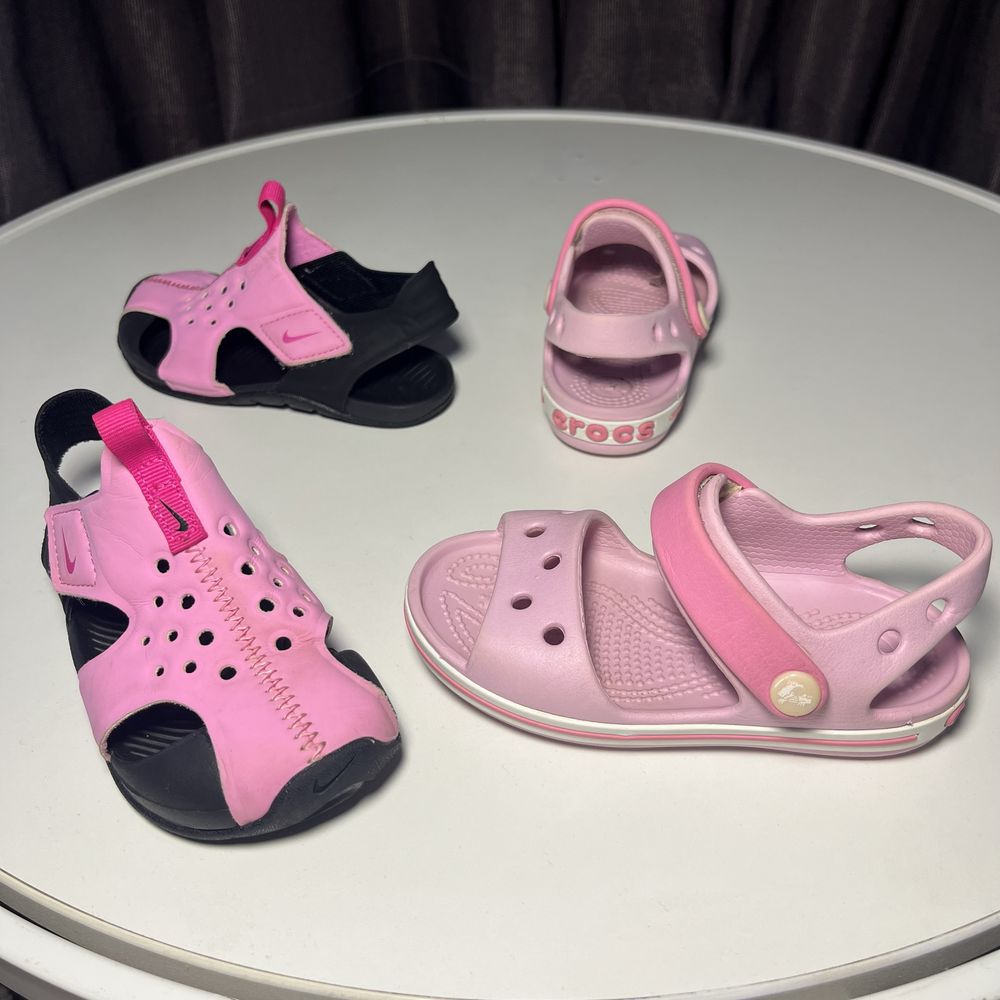 Босоножки Crocs c 8 см по стельке 15,5 см