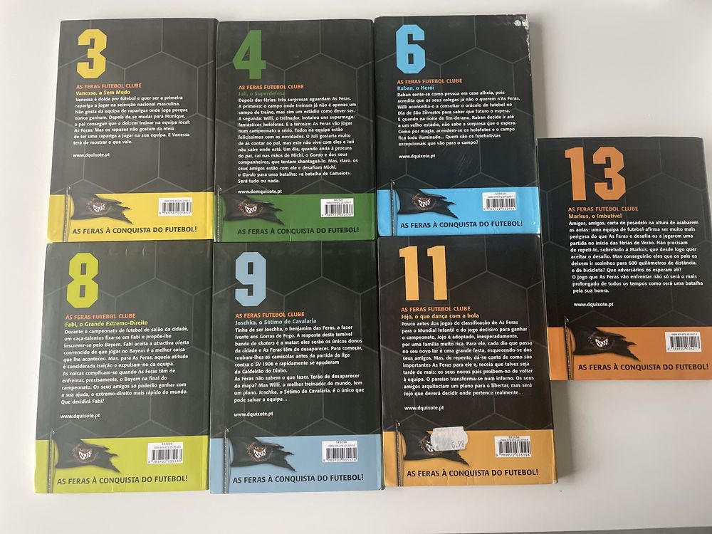 Livros “ As Feras Futebol Clube”, como novos