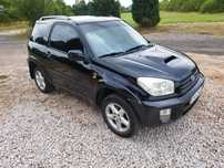 Toyota Rav 4 uszkodzona