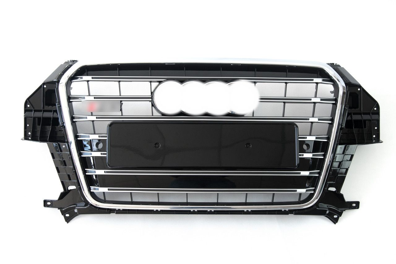 Решітка радіатора Chrome Black ( в стилі SQ3 ) Audi Q3 8U 2011-2014