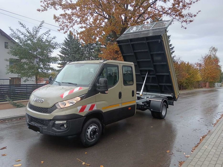 Iveco Daily 70c17 3.5t B doka kiper wywrotka wywrot 3.6m 3stronny 6os
