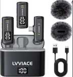 Бездротовий мікрофон LVVIACE, 2 шт., для телефонів з USB Type-C