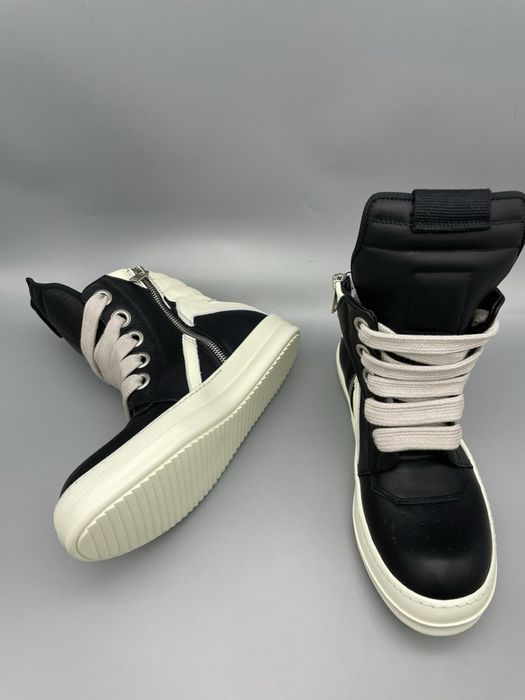 Нові Rick Owens Geobasket Jumbo Leather Sneakers/Преміум якість!