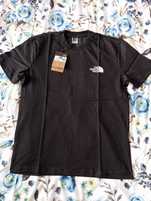 T-shirt męski The North Face - grubsza bawełna, duże logo na plecach L