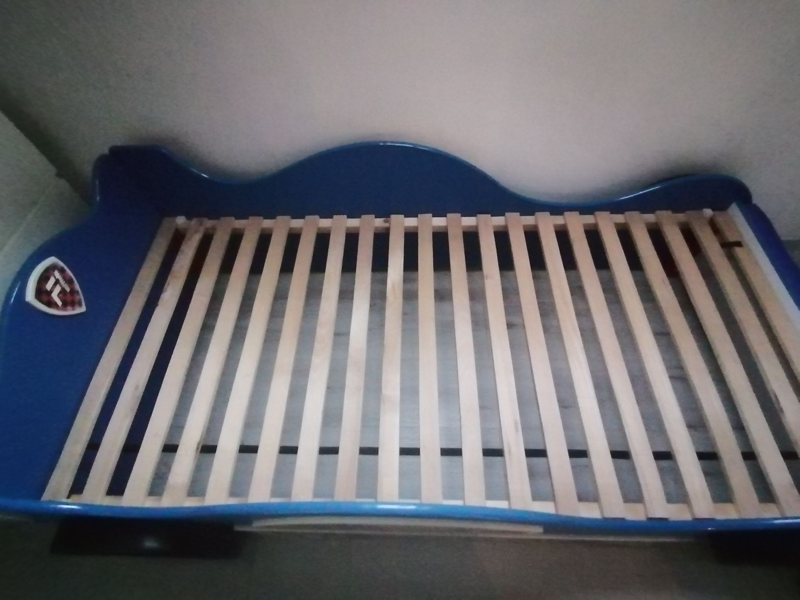 Łóżko chłopięce bolid