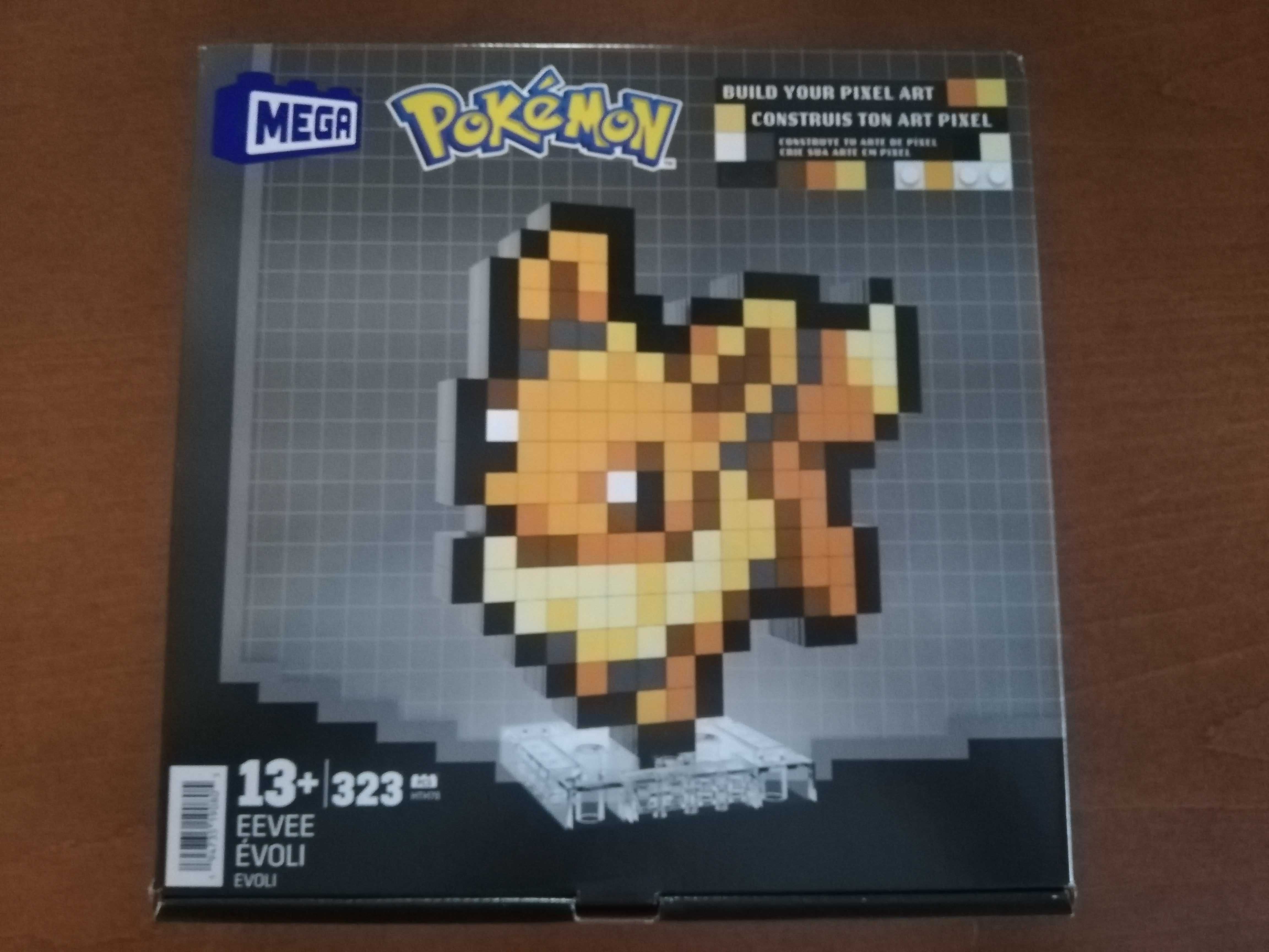 Klocki Mega Pokemon Eevee Pixel art
