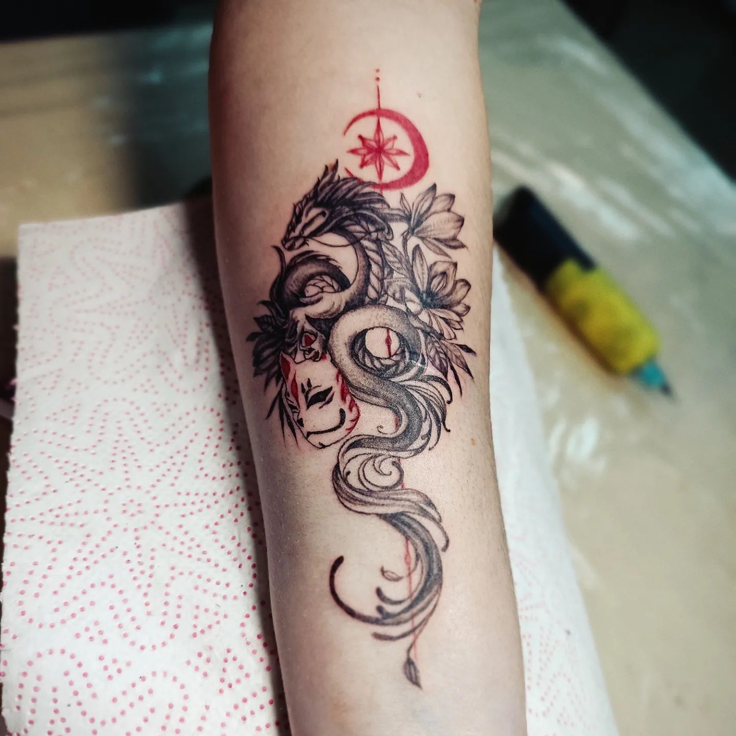 Татуювання в Одесі. Тату в Одессе. Tattoo mini. Парные тату.