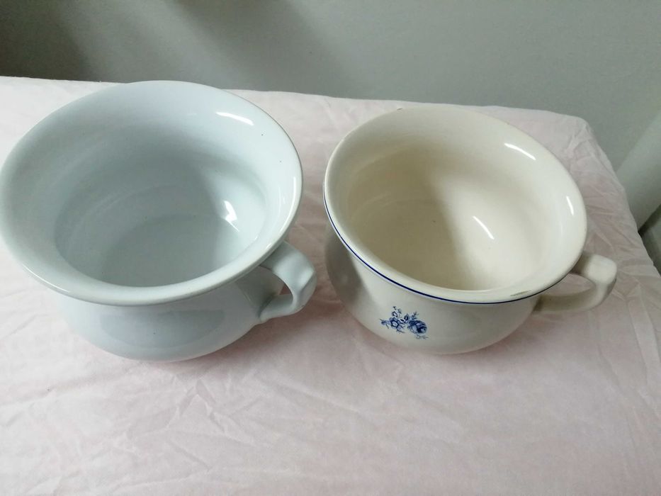 Penicos de loiça, antiguidade