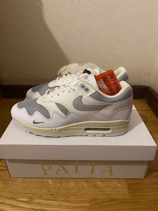 Nike Air Max 1 Patta Waves White 43EU 9,5 US