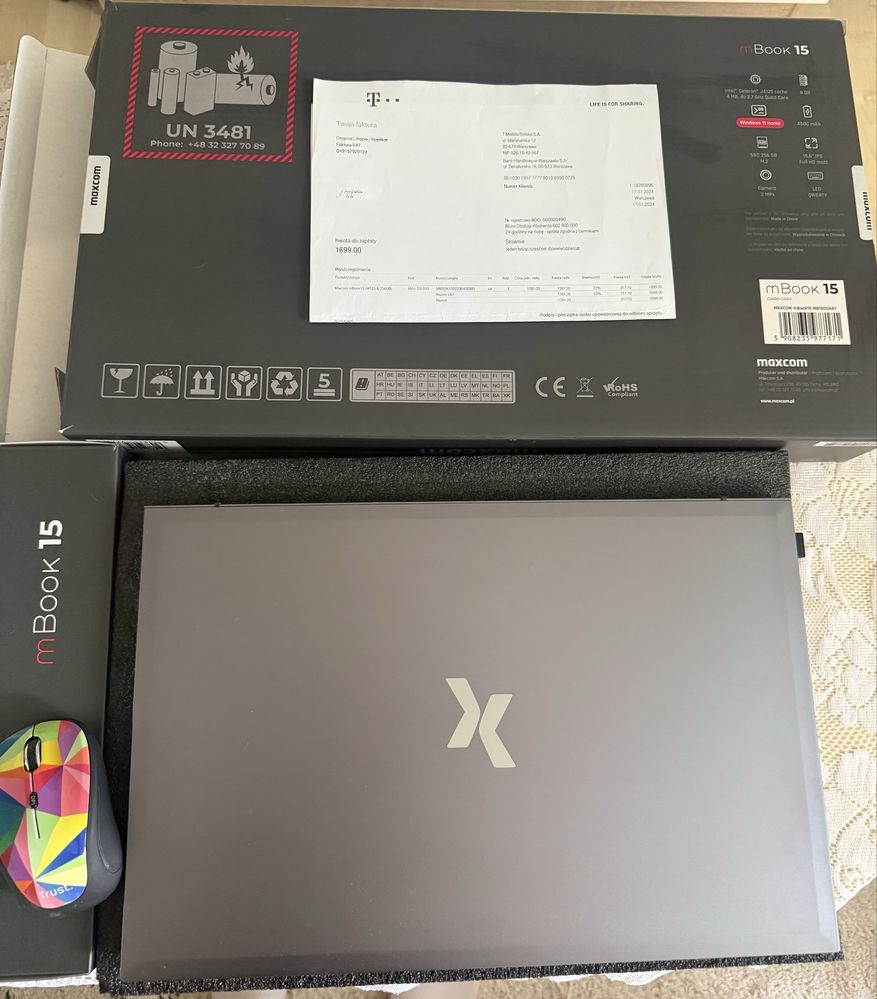 Laptop Maxcom 15
