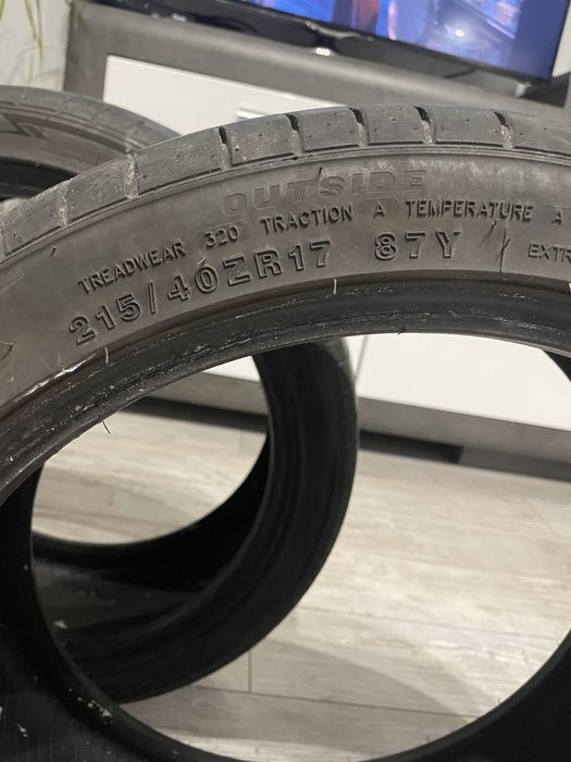 Opony letnie Imperial  215/40r17 87Y  2022rok