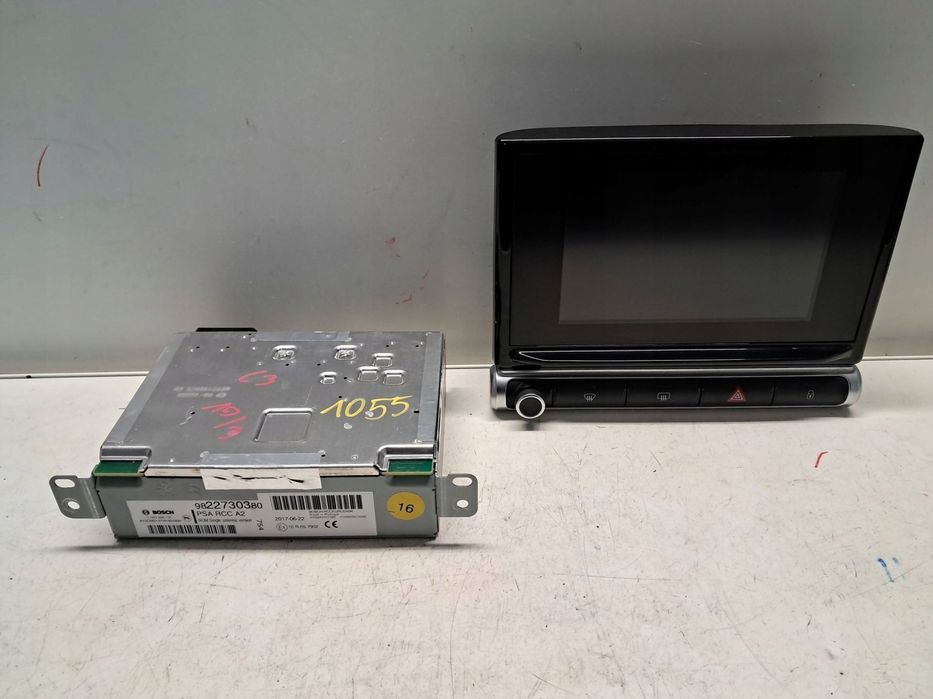 citroen c3 iii radio navi tablet wyświetlacz monitor 9824298580 9822730380