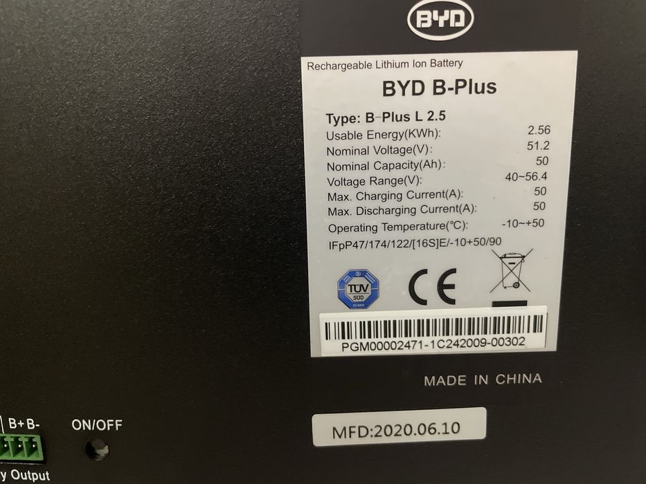 Акумуляторна батарея BYD B-BOX Pro 10.0