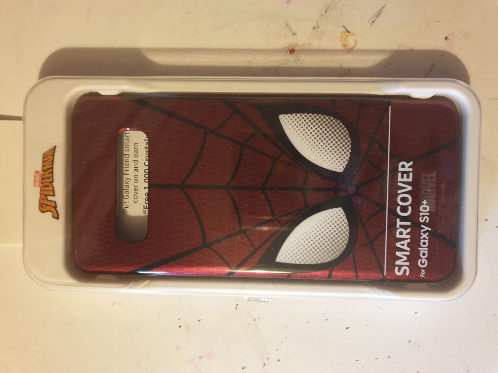 Etui Galaxy S10+ Smart Cover Spiderman