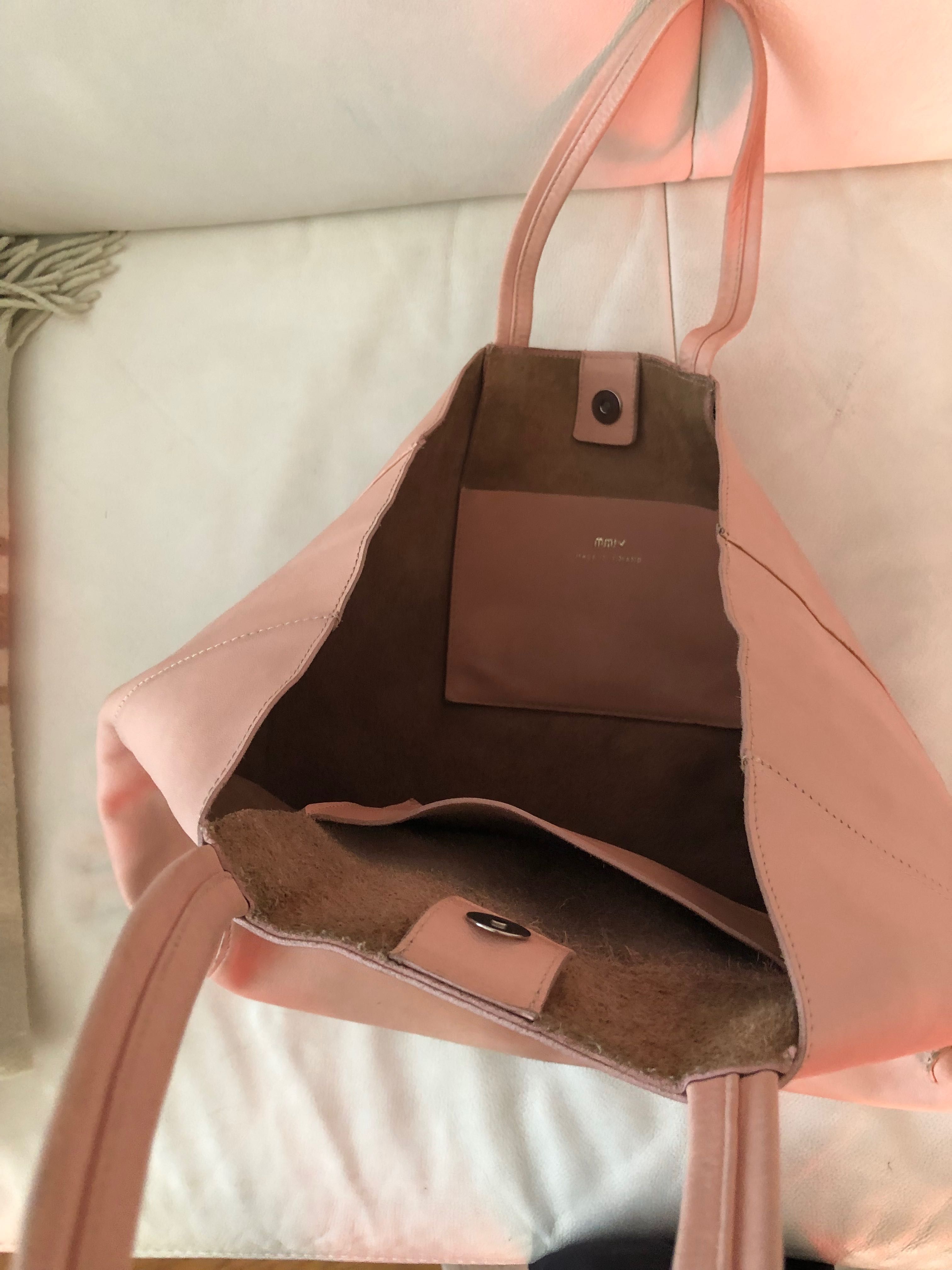 Torba shopper MuMu skóra