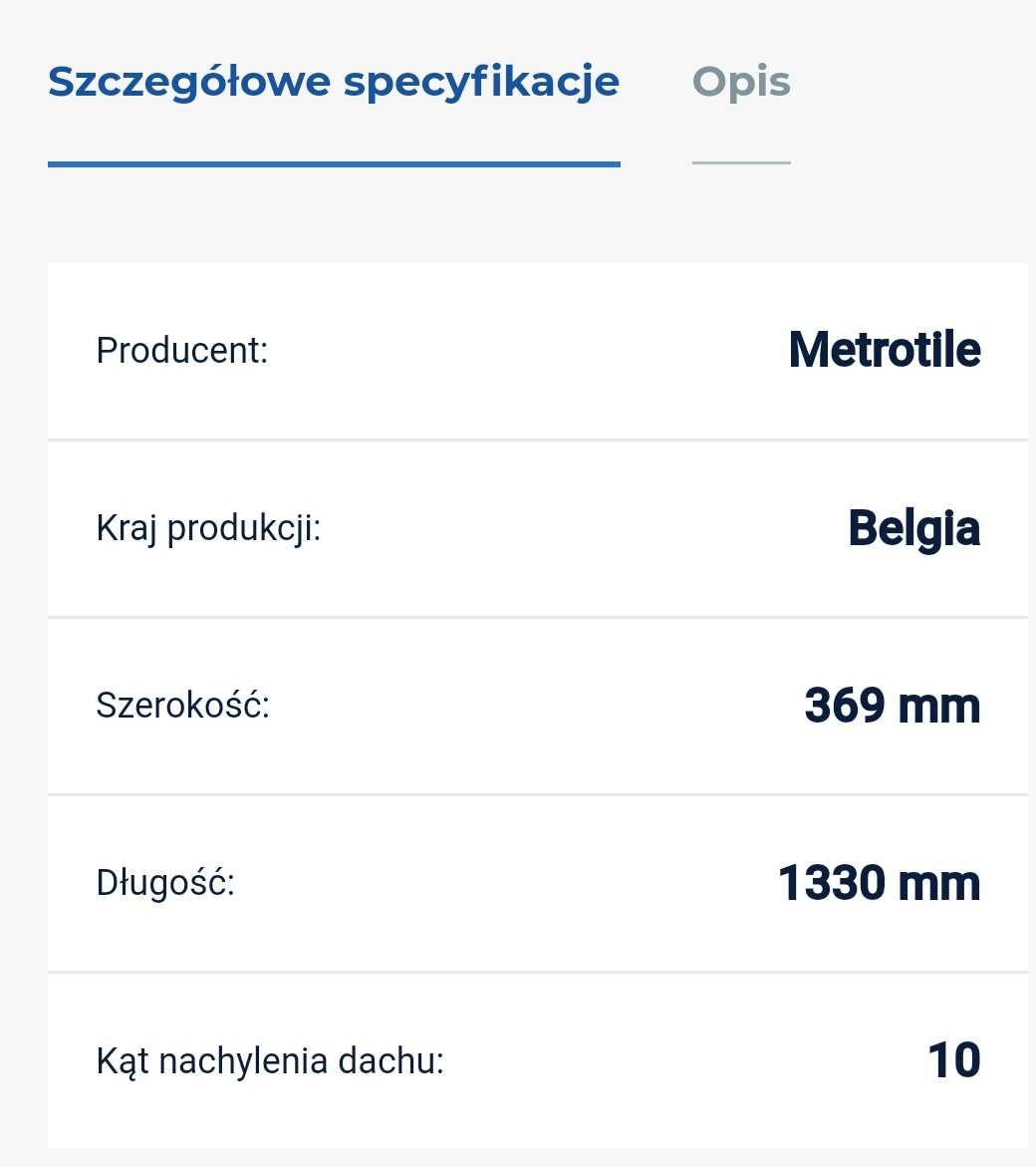 Blachodachówka Alucynk z posypką 260m2 używana 50% ceny nowej