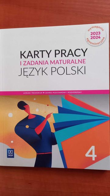Karty pracy z języka polskiego dla klasy  4 liceum