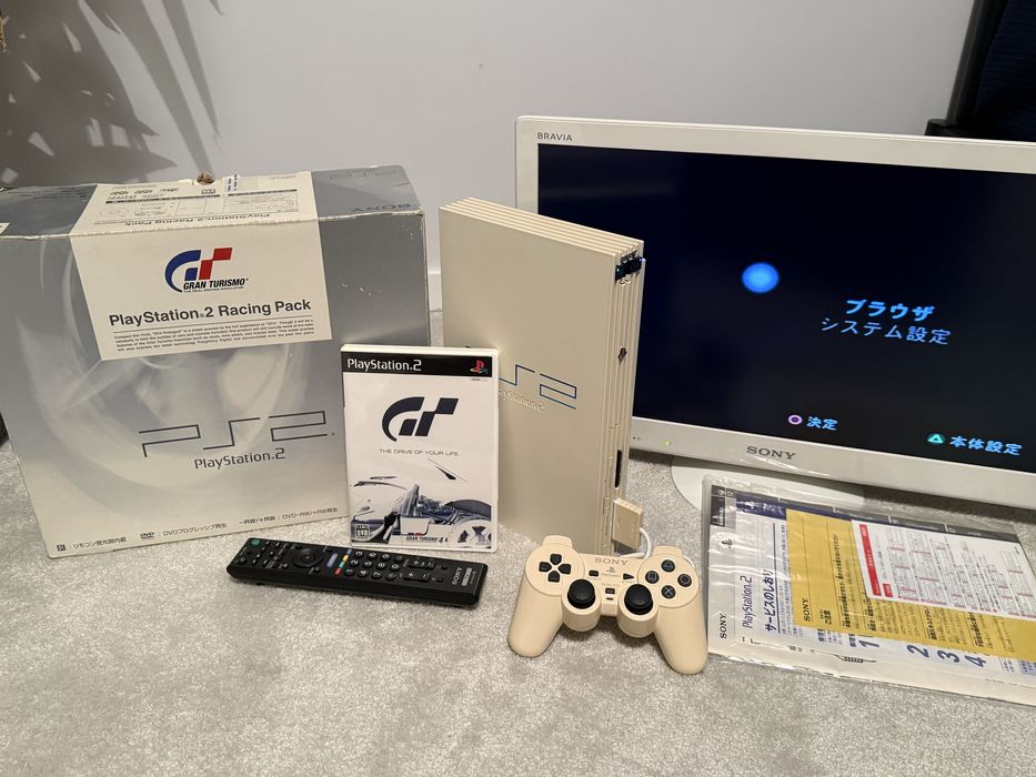 Konsola PS2 | Sony Playstation 2 | Japońska Limitowana JP | Telewizor