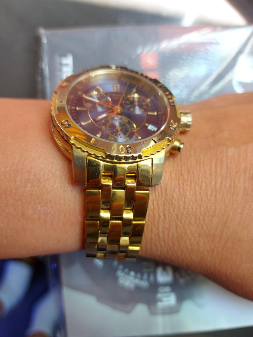 Zegarek TISSOT PRS 200 Gold PVD