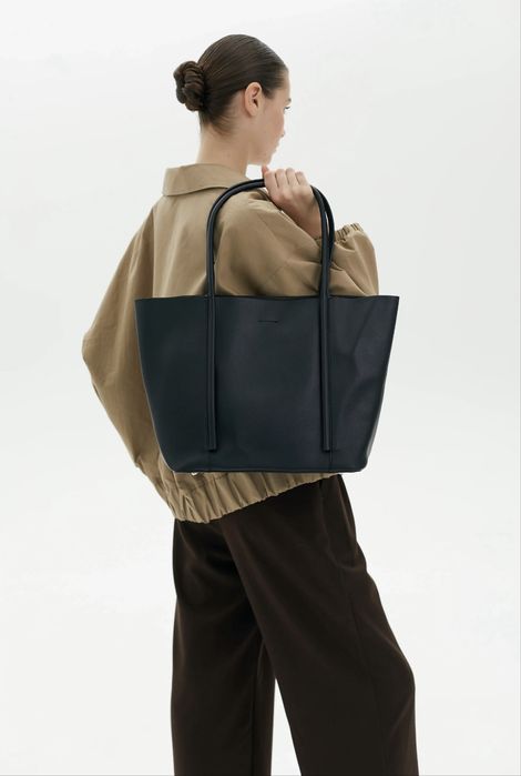 Сумка шопер шкіра