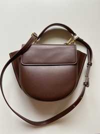 Стильна коричнева сумка