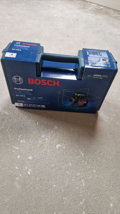 Laser Krzyżowy Bosch GLL 3-80 G 360°