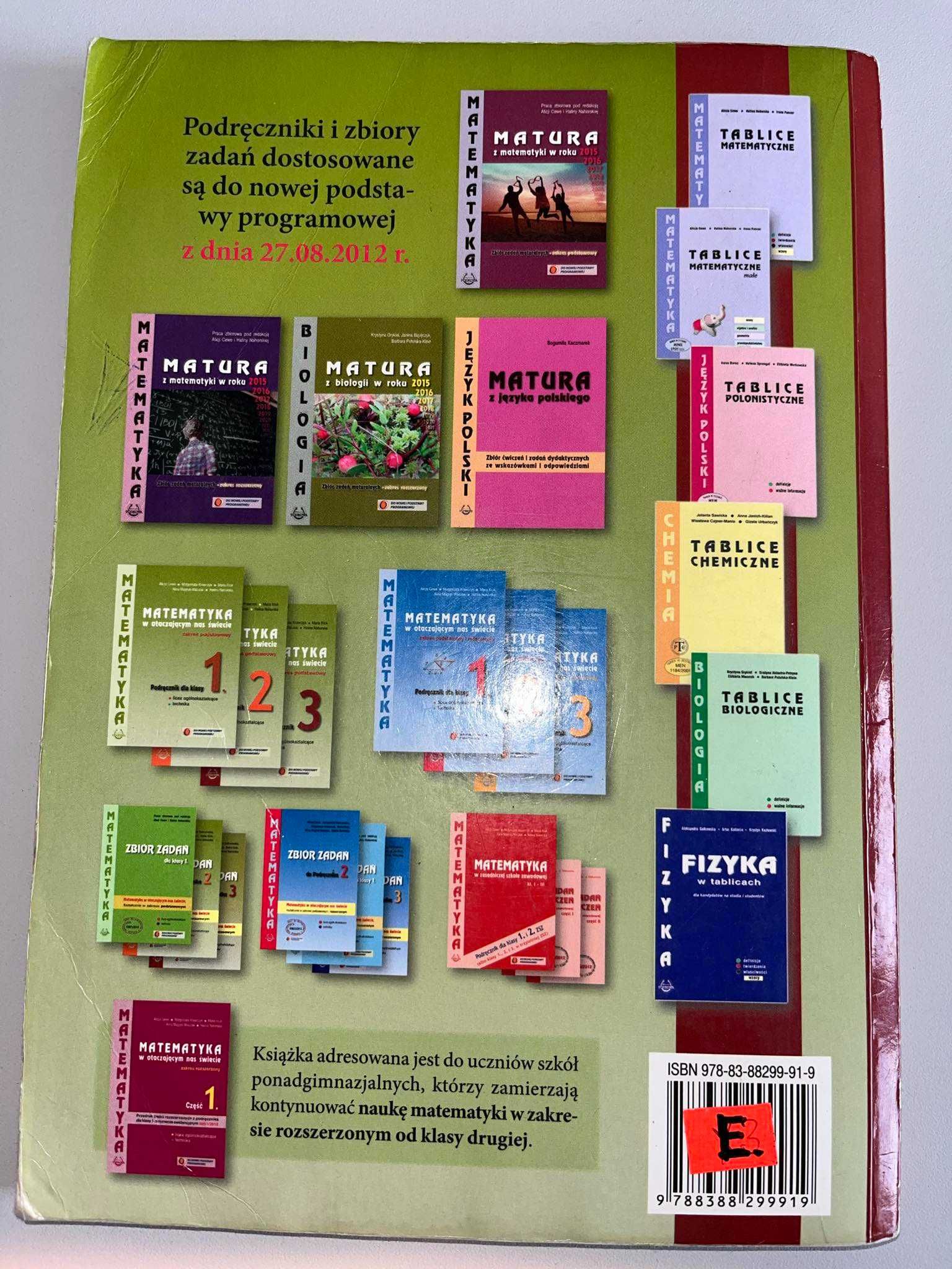 Podręcznik Matematyka w otaczającym nas świecie zakres podstawowy 3