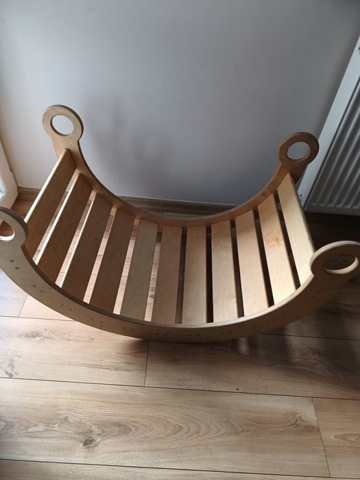 Bujak montesorri huśtawka drewniany