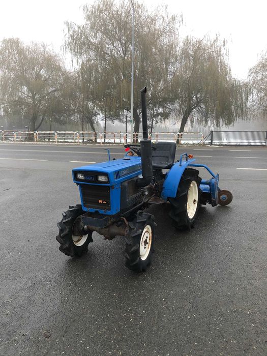 Traktorek Iseki TX1510 z glebogryzarką 15KM 4x4