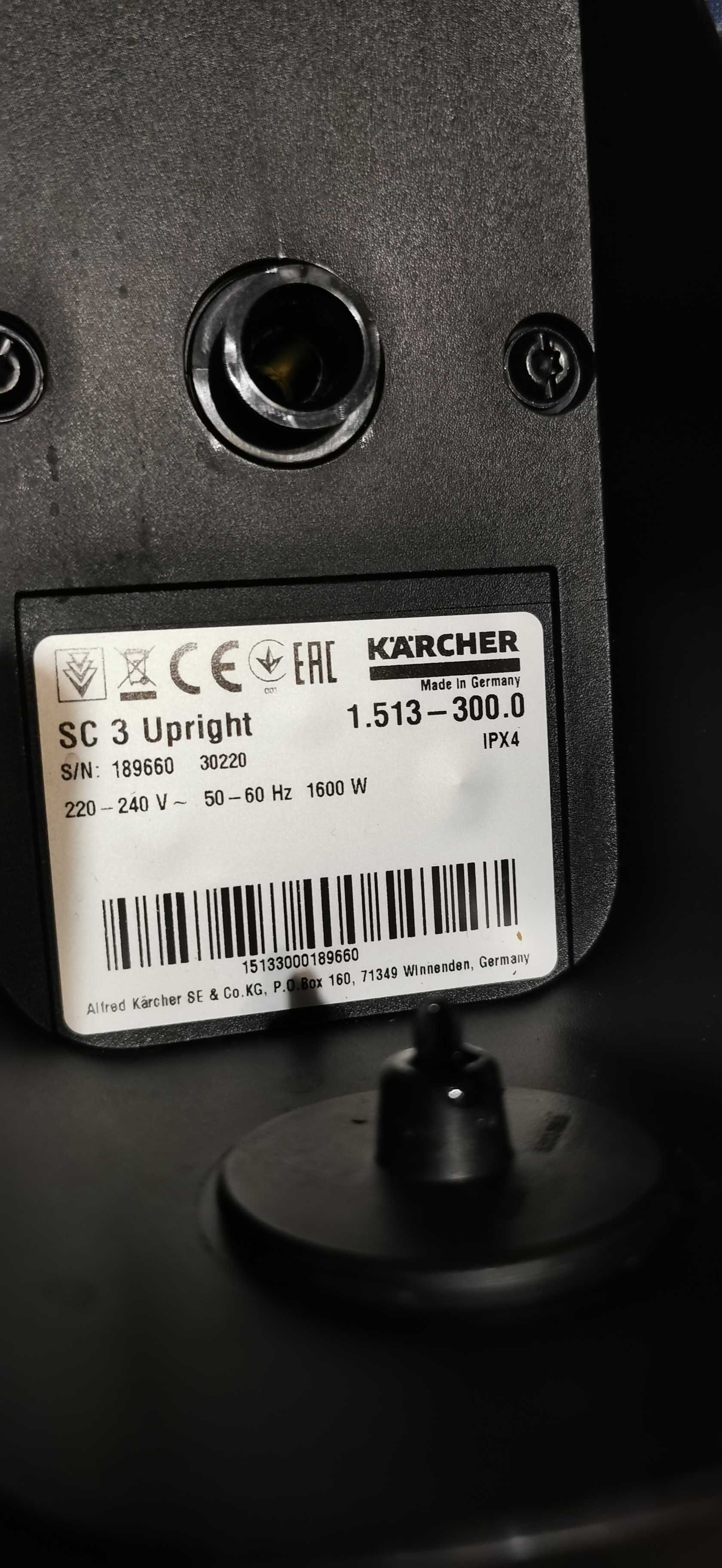 Kärcher 1600 W Karcher SC3 EasyFix Upright 1.513-300.0 mop parowy