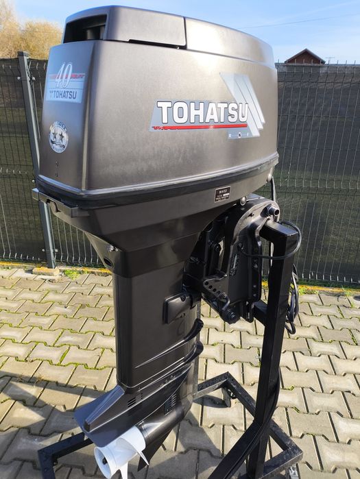 Silnik zaburtowy Tohatsu 40 KM 2-suw stopa L power trym manetka FILM