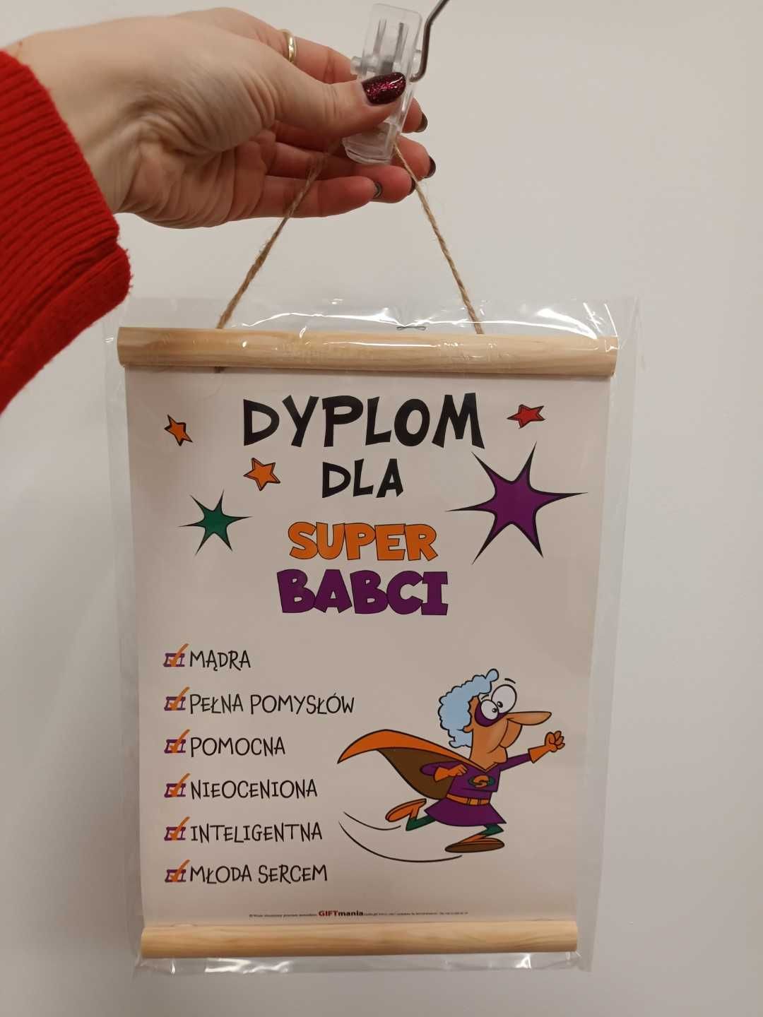 Dzień Babci - Dyplom prezent na Dzień Babci !