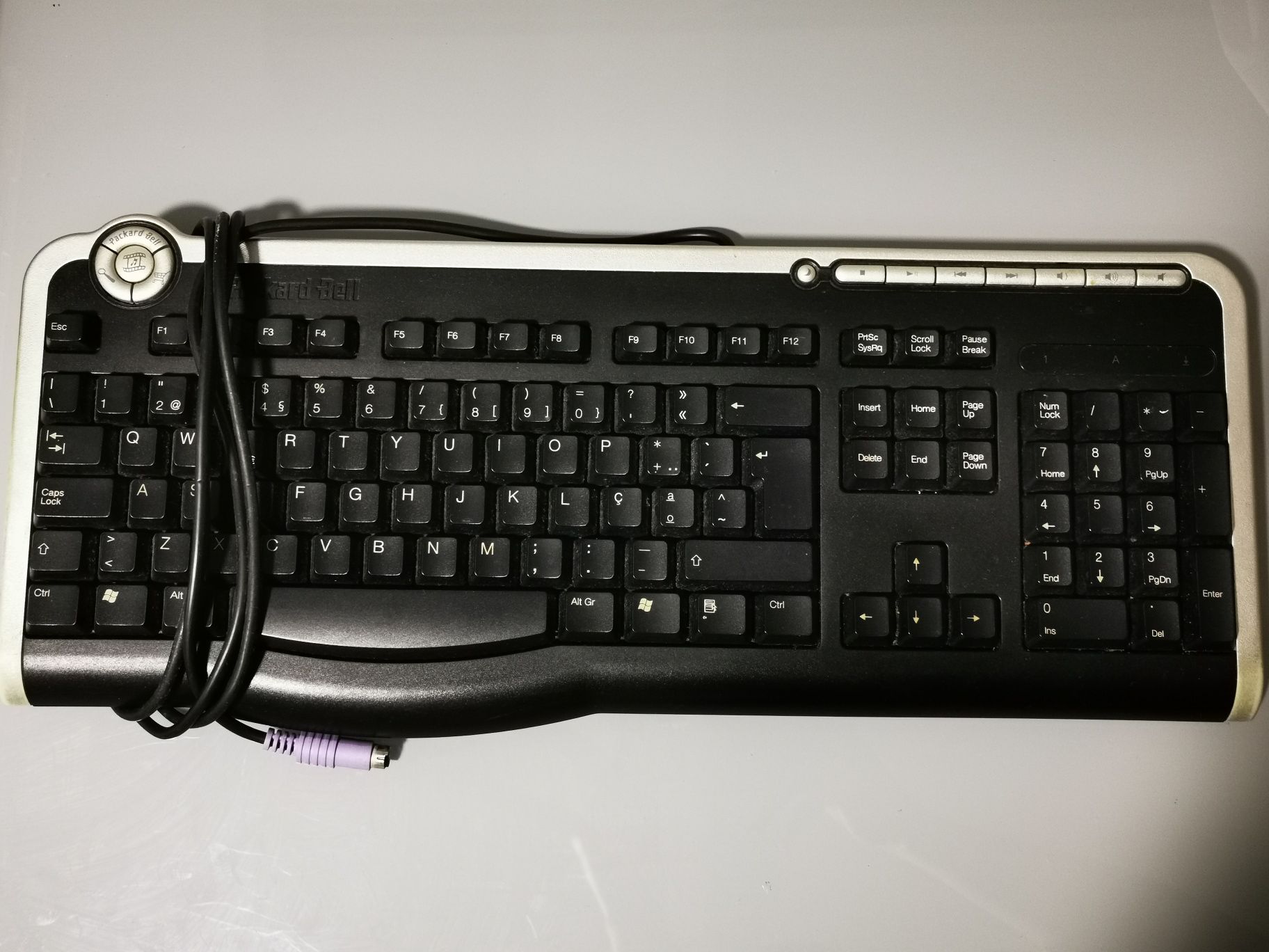 Teclado Packard Bell